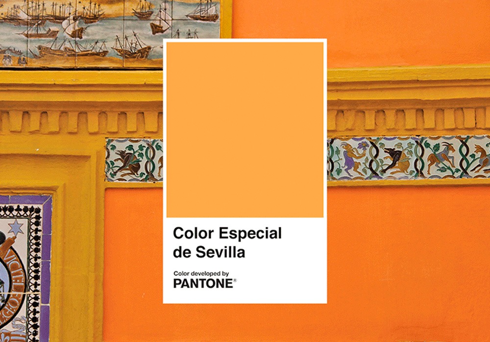 Tanqueray Flor de Sevilla Pantone